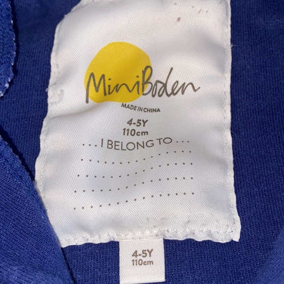 Boys Mini Boden 1/4 Zip Pullover - Picture 7 of 11